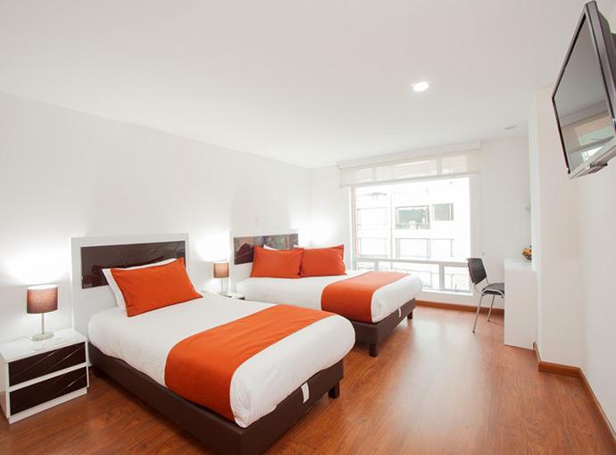 Hotel Castellana 100 Bogotá Kültér fotó